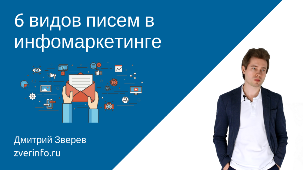 Виды писем в инфомаркетинге