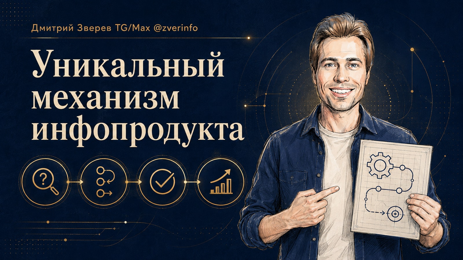 Уникальный механизм инфопродукта - схема отличия авторской методики